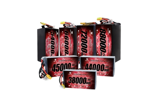 Nová baterie pevného stavu pro drony 67000 mAh