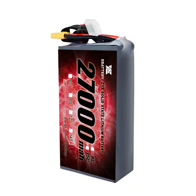 Pevná baterie LI s vysokou energetickou hustotou 27000 mAh
