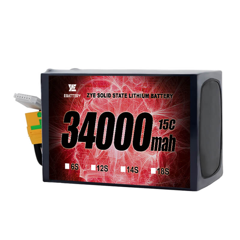 Pevná baterie LI HV 34000mAh 18S